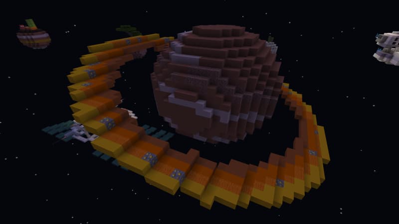 Skyblock Space Exploration