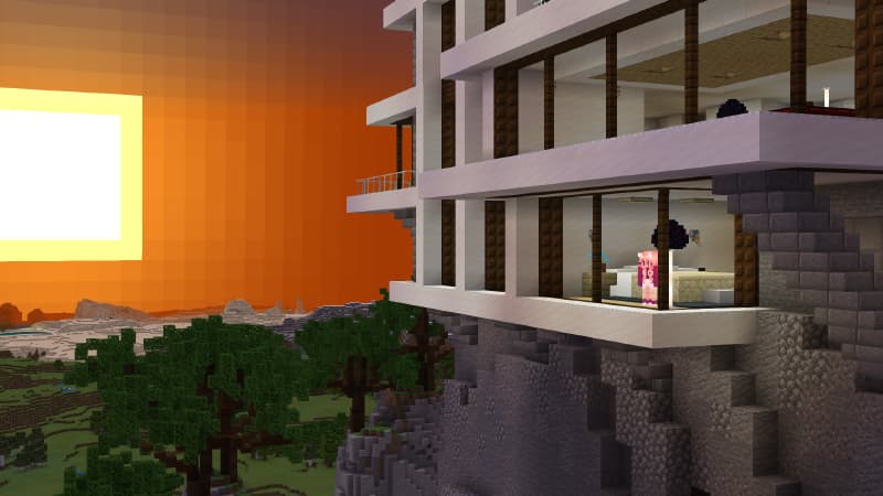 Cliffside Mansion