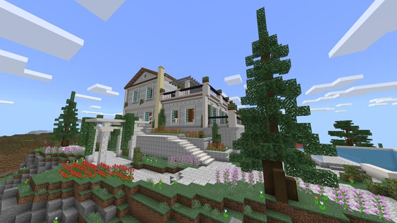 Greek Lakeside Mansions