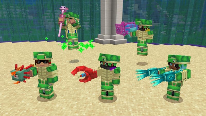 Mob Weapons Aquatic Expansion