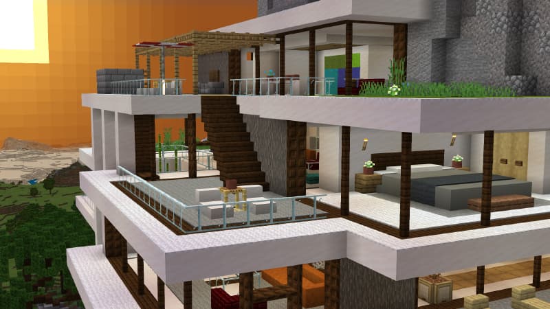 Cliffside Mansion