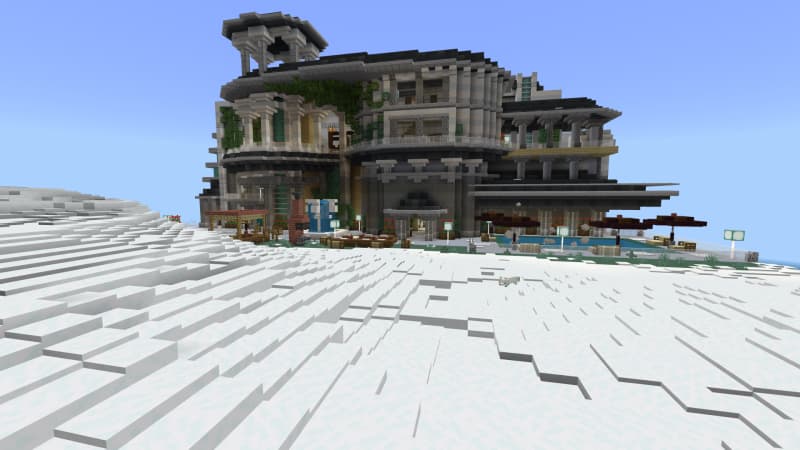 Cliffside Mansion