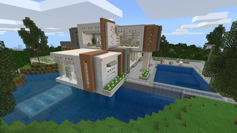 Millionaire Waterfall Mansion