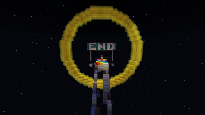 Parkour Rainbow Road