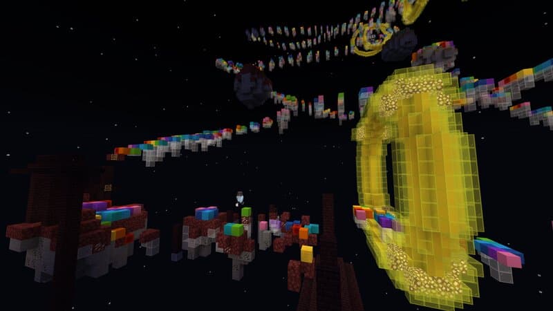 Parkour Rainbow Road