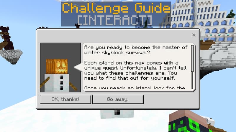 Winter Skyblock