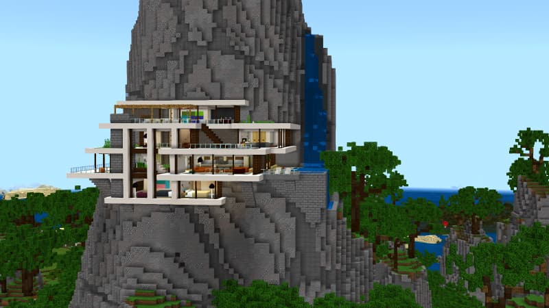 Cliffside Mansion