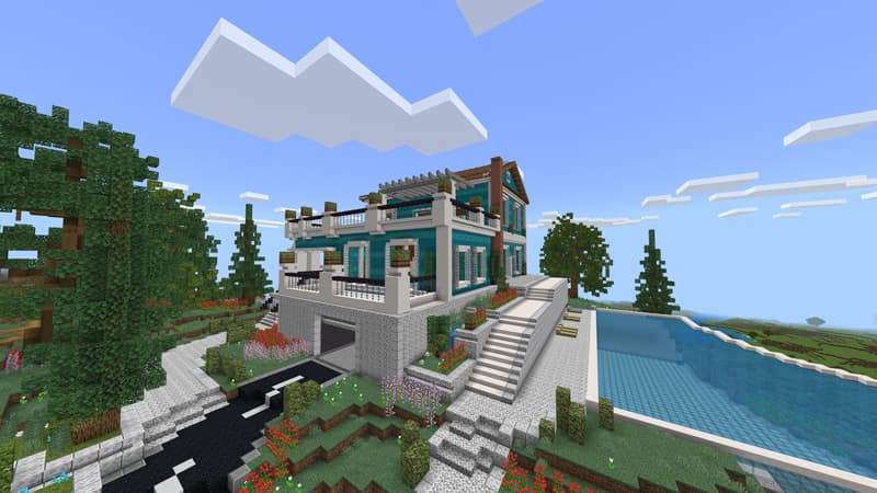 Greek Lakeside Mansions