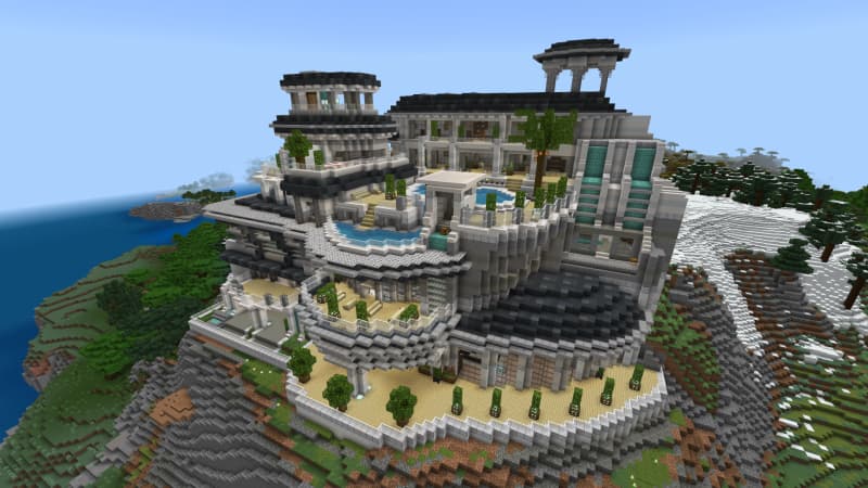 Cliffside Mansion