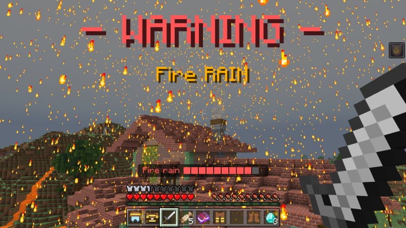 Rain But Fire!