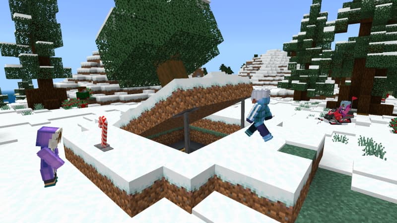 Winter Underground Base
