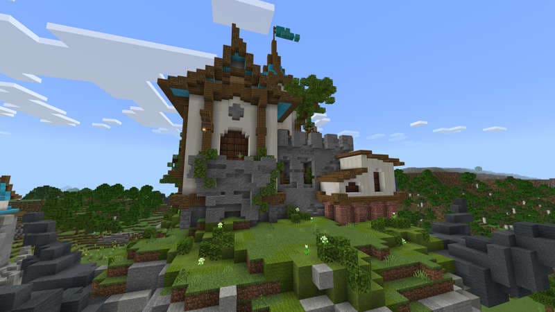 Noob vs Pro vs Hacker Castles