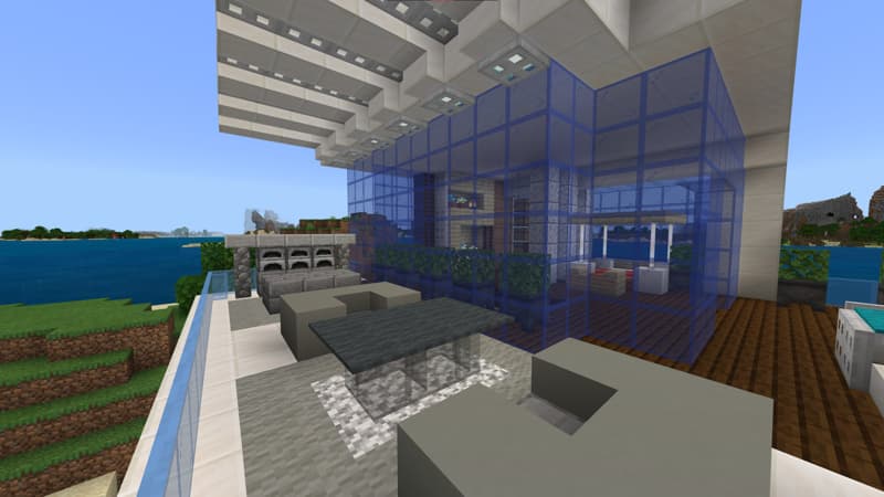Underwater Cliffside House