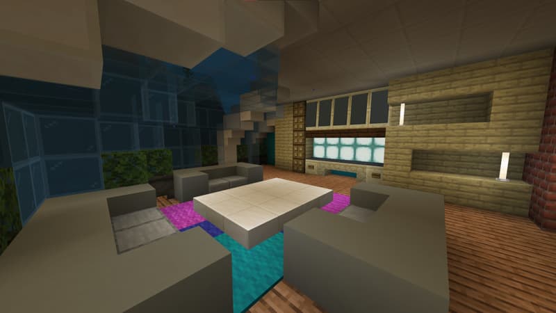 Underwater Cliffside House