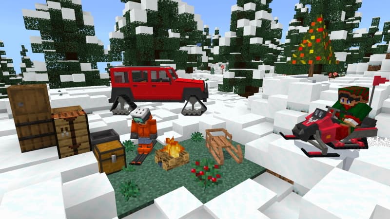Winter Underground Base