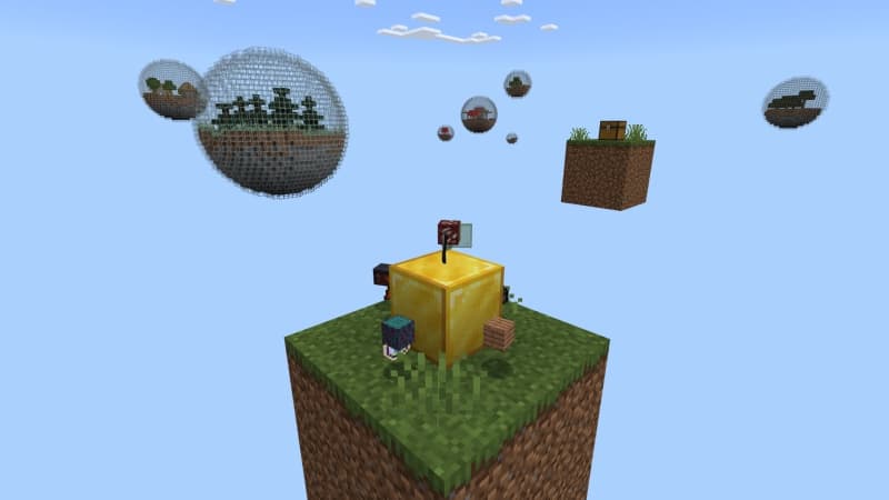 One Block Bubbles