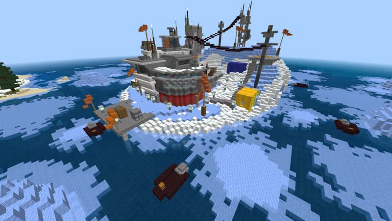 Secret Iceberg Base