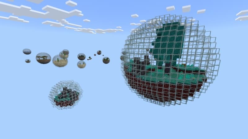 One Block Bubbles