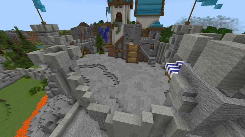 Noob vs Pro vs Hacker Castles