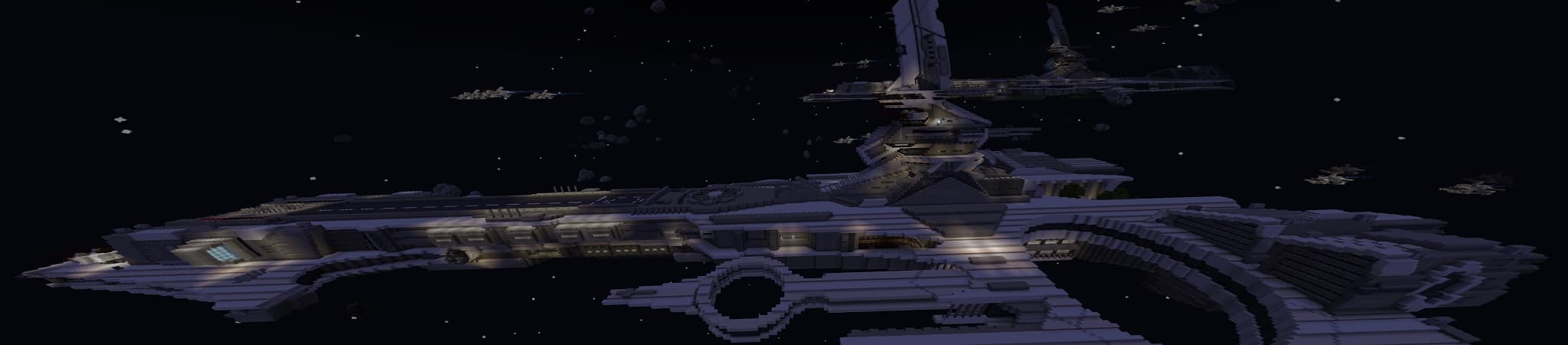 Lucky Skyblock Spaceship