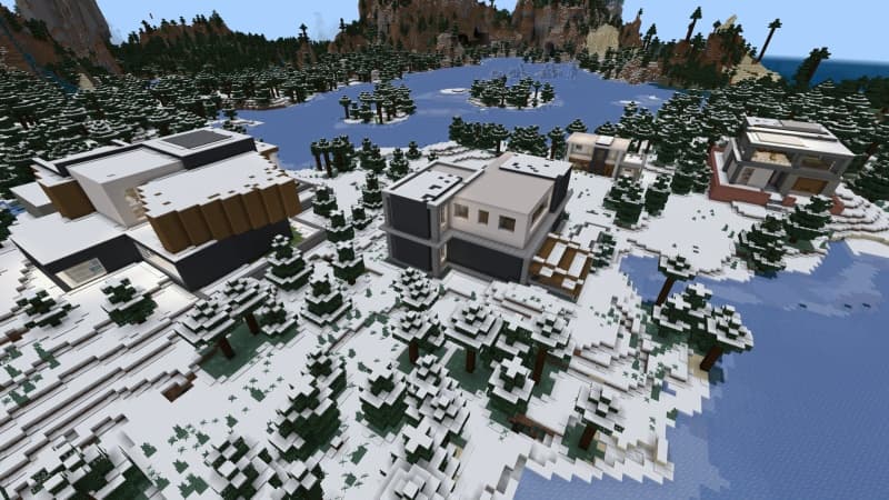 Millionaire Winter Mansions