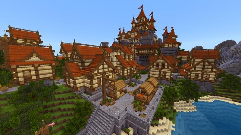 Simple Spawns Castle City