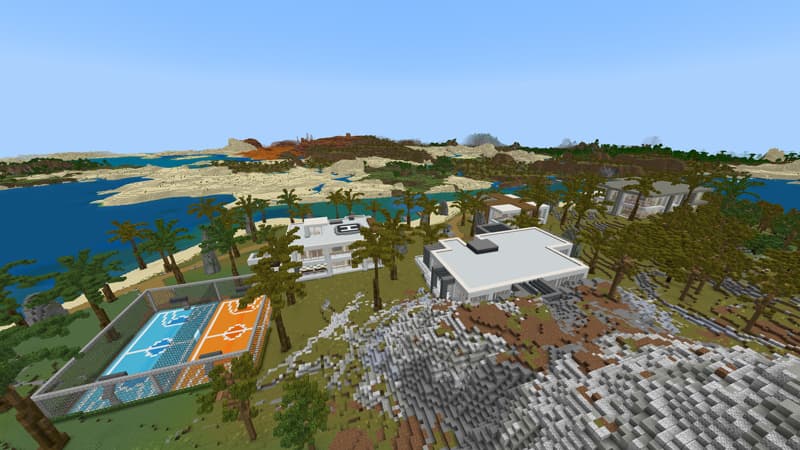 Modern Island Mansion