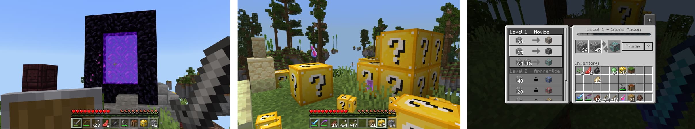 Skyblock Luckyblock