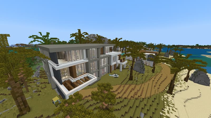 Modern Island Mansion