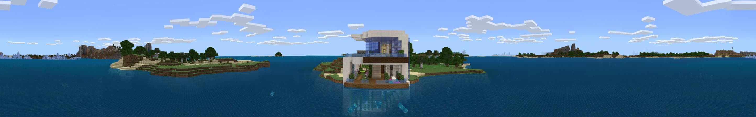 Underwater Cliffside House