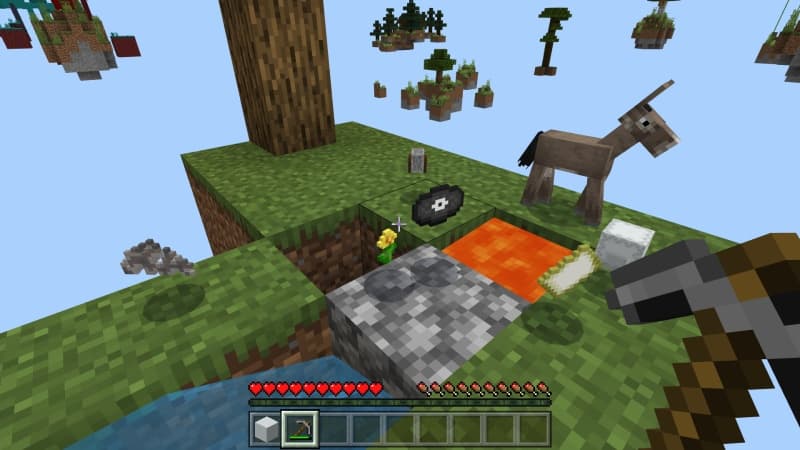 Skyblock every drop is random