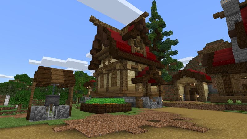 Medieval Red Village