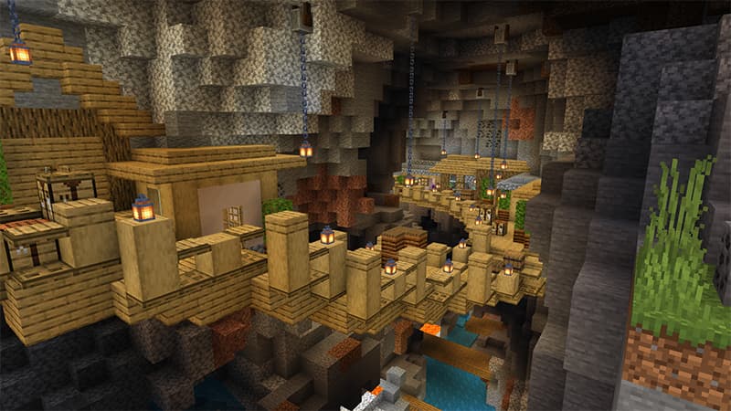 Village In A Ravine