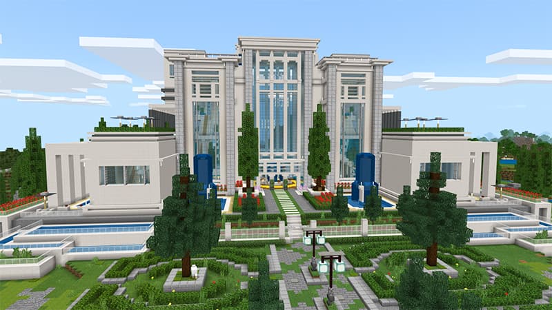 Mansion: Noob vs Pro vs Hacker