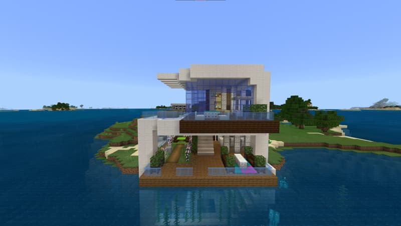 Underwater Cliffside House