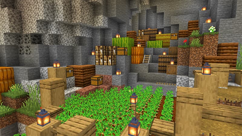 Village In A Ravine