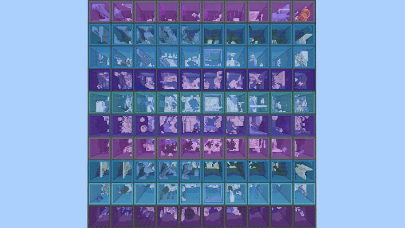 Winter Grid Parkour