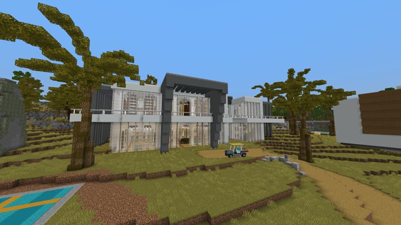 Modern Island Mansion
