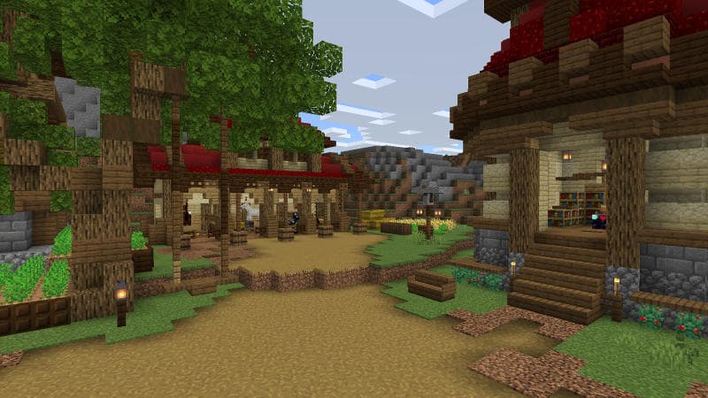 Medieval Red Village