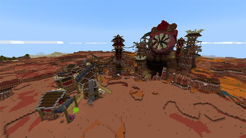 Nether Worm Village