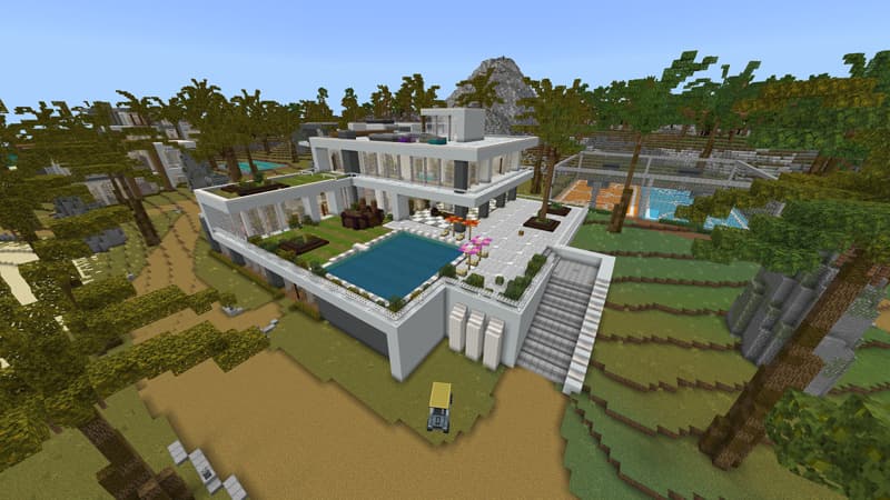 Modern Island Mansion