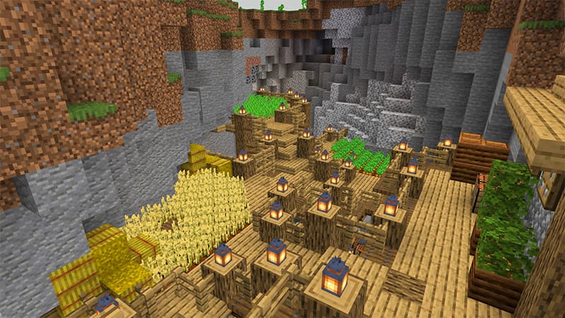 Village In A Ravine