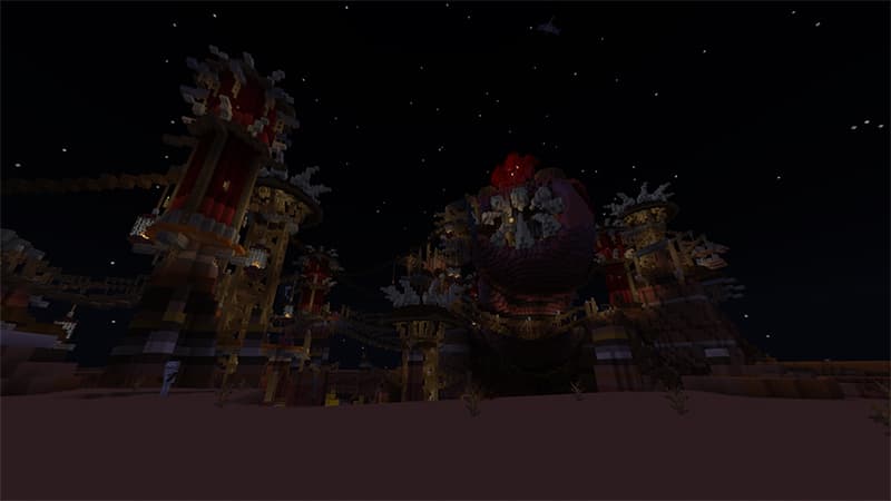 Nether Worm Village