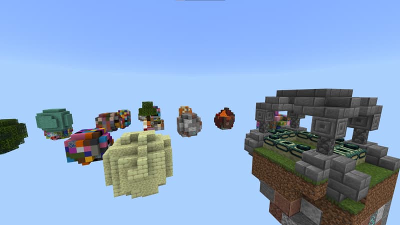 Randomized Skyblock