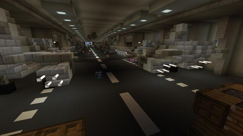 Lucky Skyblock Spaceship