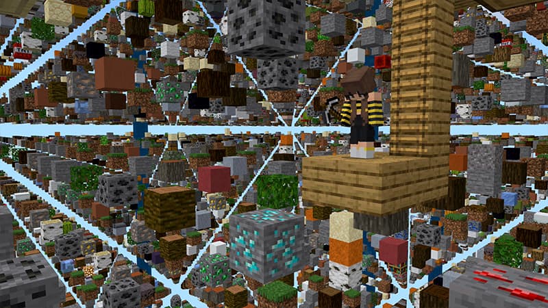 SKY GRID BLOCK!