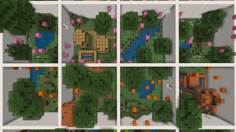 Grid Parkour Biomes