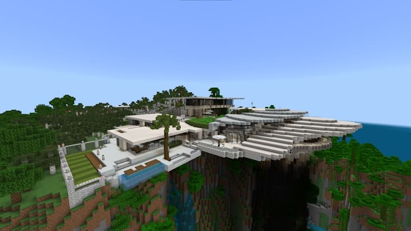 Millionaire Cliffside Mansion