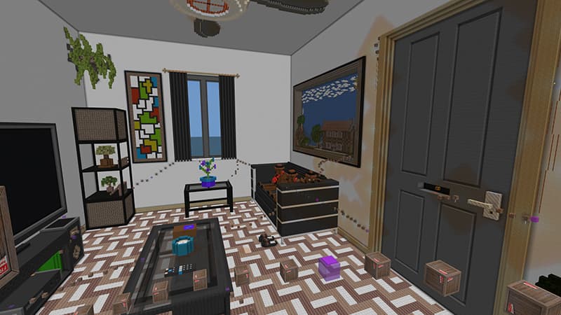 Through The house
