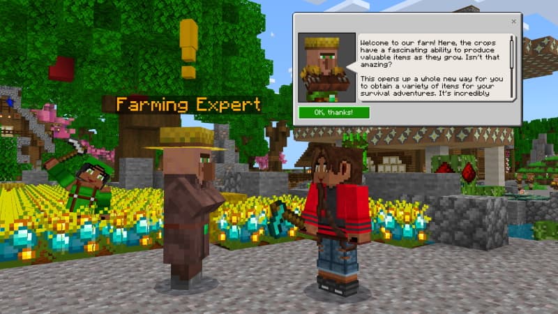Crops are Items